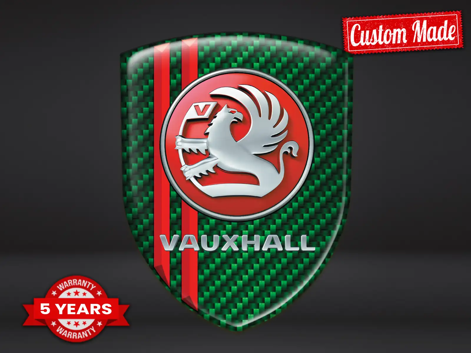 Vauxhall Logo Stickers Business Professional Sturdy Design